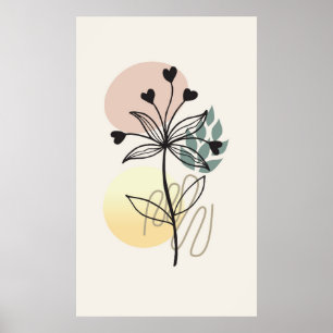 Modernes Hintergrunddesign Poster