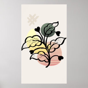Modernes Hintergrunddesign Poster