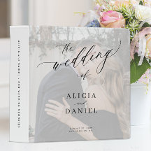 Modernes Hochzeitsalbum für Foto-Erinnerungen