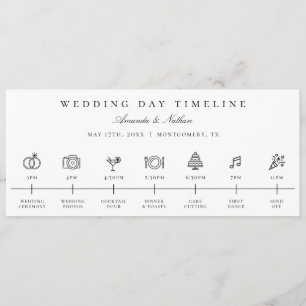 Modernes Hochzeitstag - Icon Icon Programm