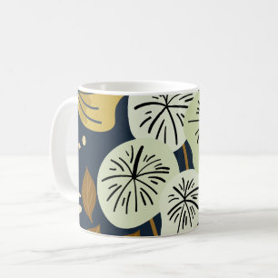 Modernes Hübsches Folientafel Kaffeetasse