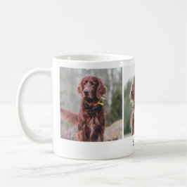Modernes Hundehund nach Maß Foto Kaffeetasse