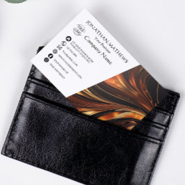 Modernes I Abstrakt Magnetische Visitenkarte