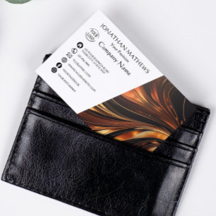 Modernes I Abstrakt Magnetische Visitenkarte