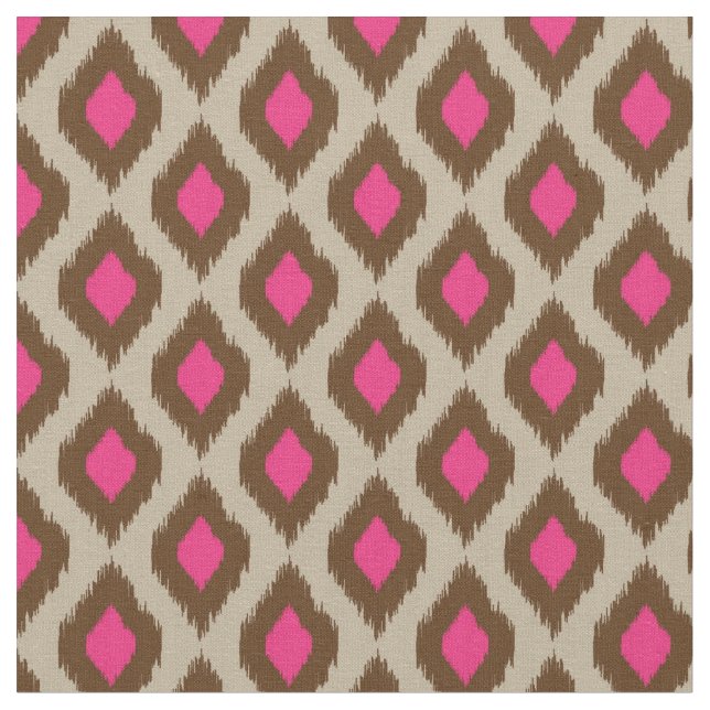 Modernes ikat Muster Stoff (Nahaufnahme)