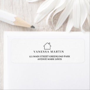 Modernes Immobilien-Werbemakler-Logo