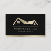 Modernes Immobilien-Werbung Makler-Logo