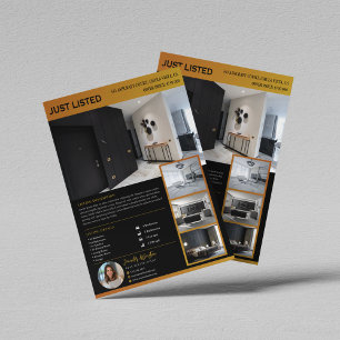Modernes Immobilienvermögen   Luxusimmobilie  Flyer