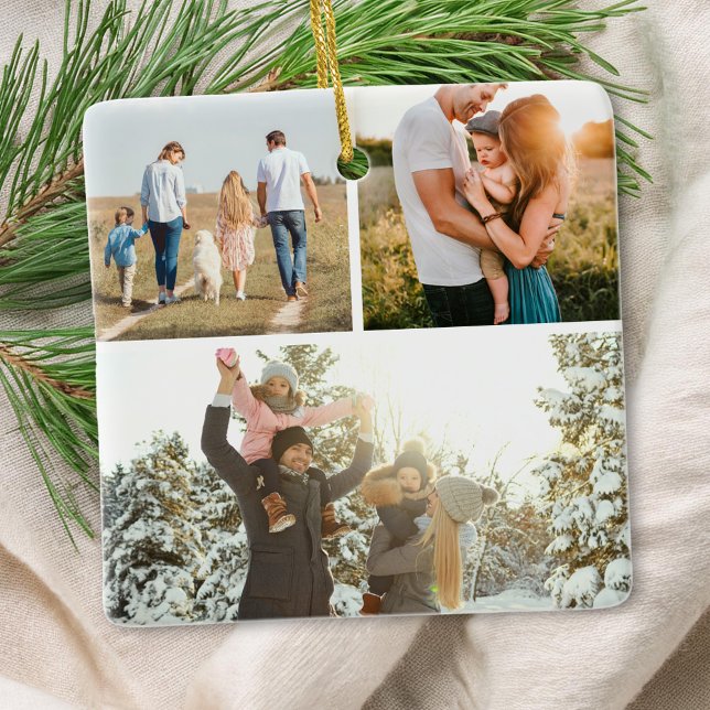 Modernes, individuelles Angebot Personalisiert 3 F Keramikornament (Von Creator hochgeladen)