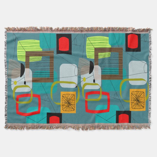Modernes, Inspiriertes Woven-Decken-Modell 1 aus d Decke (Vorderseite)