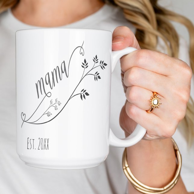 Modernes Jahr der Skriptmama Kaffeetasse (Von Creator hochgeladen)