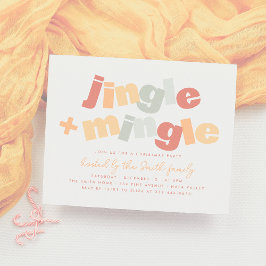 Modernes Jingle & Mingle Budget Christmas Party