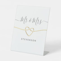 Modernes kalligrafisches Hochzeitshilfszeichen