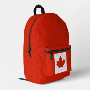 Modernes kanadisches Flaggenland KANADA Souvenir Bedruckter Rucksack