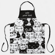 Modernes Kawaii Funny Niedlich Cat Muster