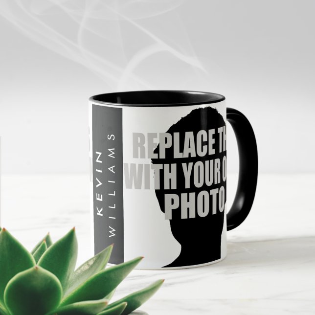 Modernes Keepake-Foto (Upload & Erstellen) Tasse (Von Creator hochgeladen)
