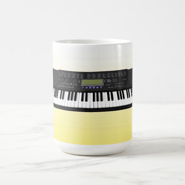 Modernes Keyboard-Synth: 3D-Modell: Tasse (Mittel)