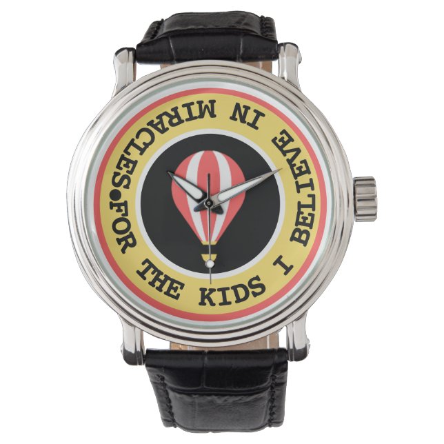 Modernes Kinderwunder-Netzwerk mit individuellem T Armbanduhr (Vorderseite)