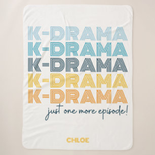 Modernes koreanisches Drama sieht Blanket Große Sh Sherpadecke