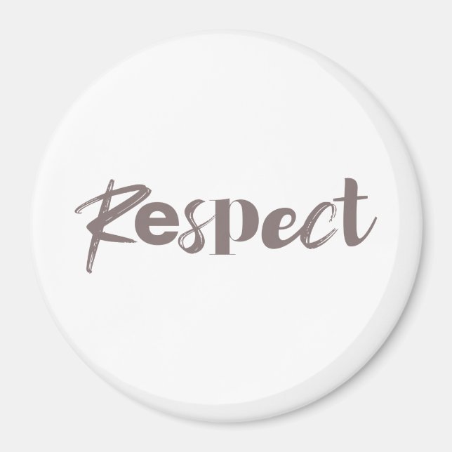 Modernes, kreatives, cooles, trendiges Design des  Magnet (Vorne)