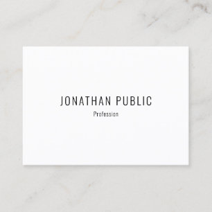 Modernes, kreatives Minimalistisches Template Visitenkarte