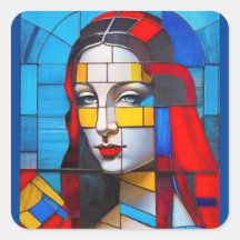 Modernes kubistisches Design von Mona
