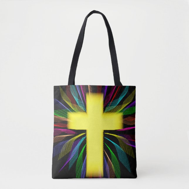 Modernes Kunstkreuz Tasche (Vorderseite)