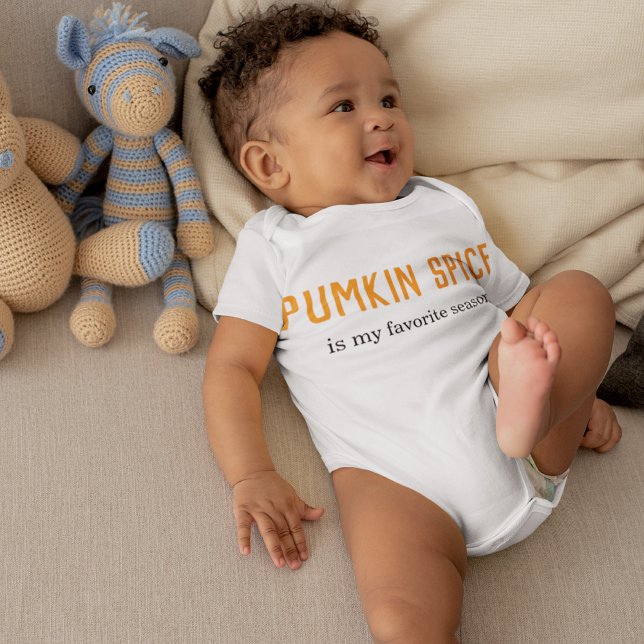 Modernes Kürbisgewürz ist mein Lieblingsjahresange Baby Strampler (Von Creator hochgeladen)