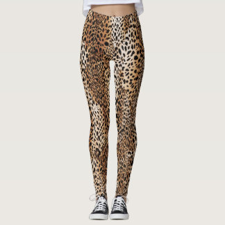 Modernes Leopard-Design Leggings