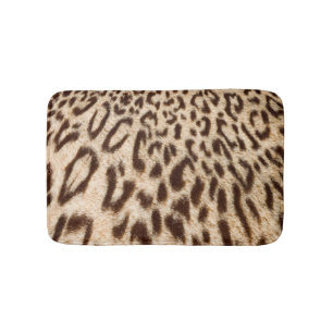 Modernes Leopard-Fur-Design Badematte