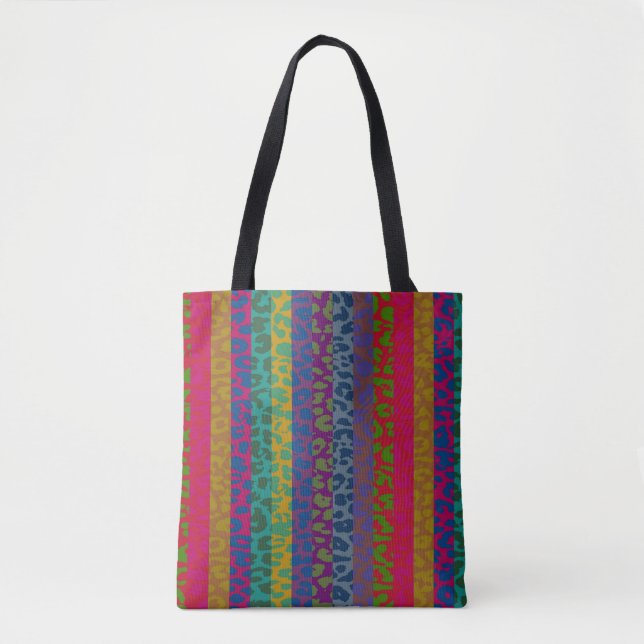 Modernes Leopard-Skin-Muster #23 Tasche (Vorderseite)