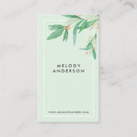 Modernes Licht aquamarin elegant grün botanisch mi
