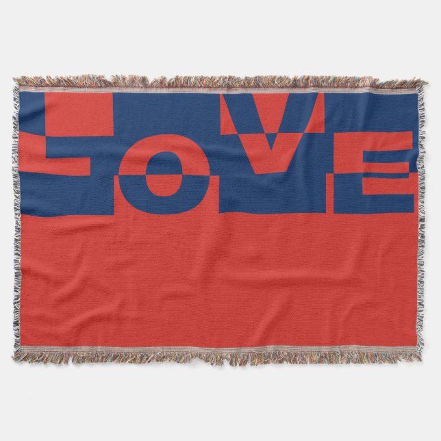 Modernes LIEBE Banner + Ihr Backgr. Ideen Decke (Vorderseite)