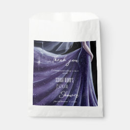 Modernes lila Hochzeitskleid Brautparty#3 Geschenktütchen