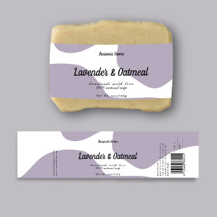 Modernes, Lila Seifendesign