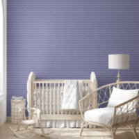 Modernes Lila Zig Zag Streifen