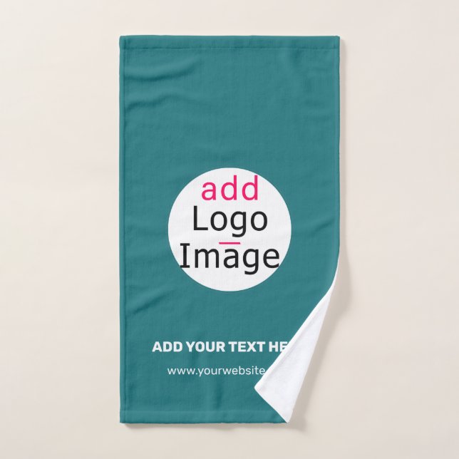 Modernes Logo für kundenspezifische Markenbezeichn Handtuch (Handtuch)