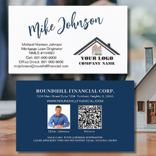 Modernes Logo für Mortgage Professional QR-Code Visitenkarte