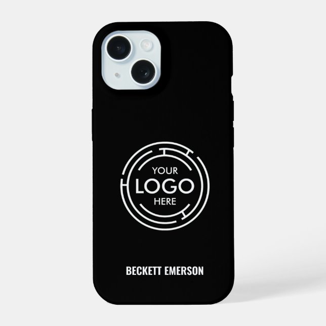 Modernes Logo  iPhone 15 Hülle (Rückseite)