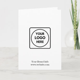 Modernes Logo   Minimalistische Unternehmensmarke Karte