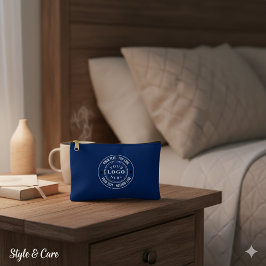 Modernes Logo mit benutzerdefinierter Textcouch fü Zubehörtasche