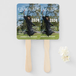 Modernes Magazine Foto Abschluss Fächer