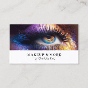 Modernes, Makeup-Foto Visitenkarte