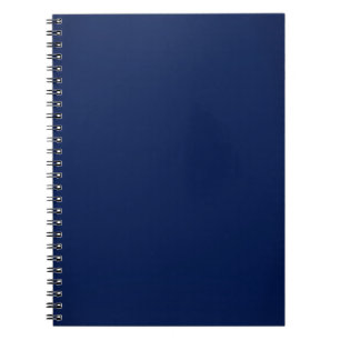 Modernes Marine-Blau kundengerecht Notizblock