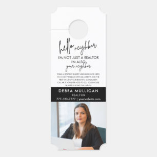 Modernes Marketing für Real Anwesen Door Hanger Türanhänger