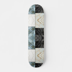 modernes Marmormuster Skateboard