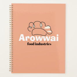Modernes maßgeschneidertes Food-Business-Branding- Planer