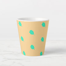 Modernes mediterranes Design Latte Tasse
