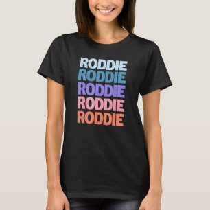 Modernes, mehrsprachiges Textformat T-Shirt