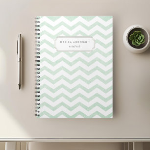 Modernes Mini Green Notebook Notizblock
